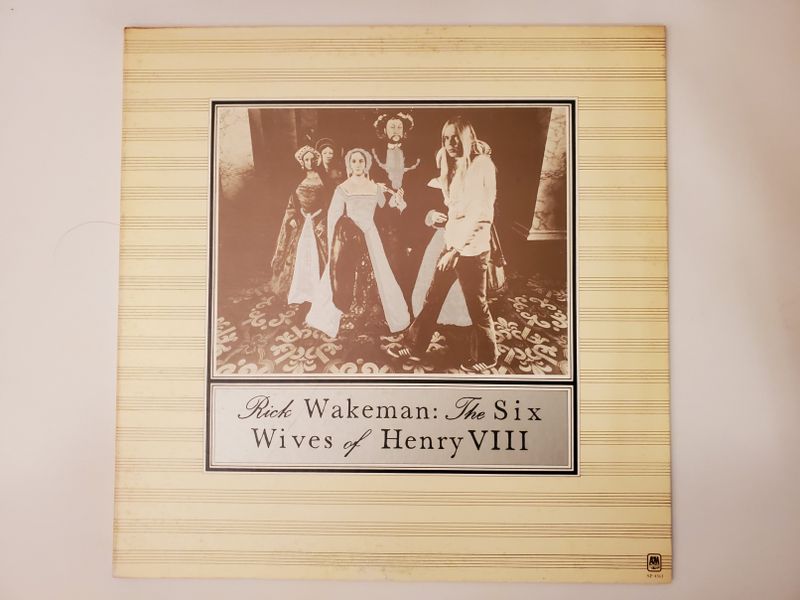 Rick Wakeman The Six Wives of Henry VIII vinyl record
